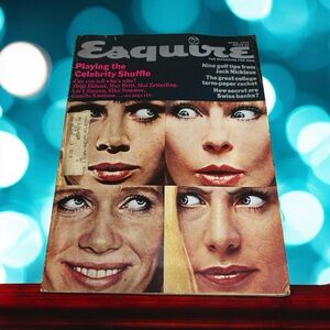 1973 Esquire Magazine For Men- 9 Golf Tips From Jack Nicklaus- The Great College